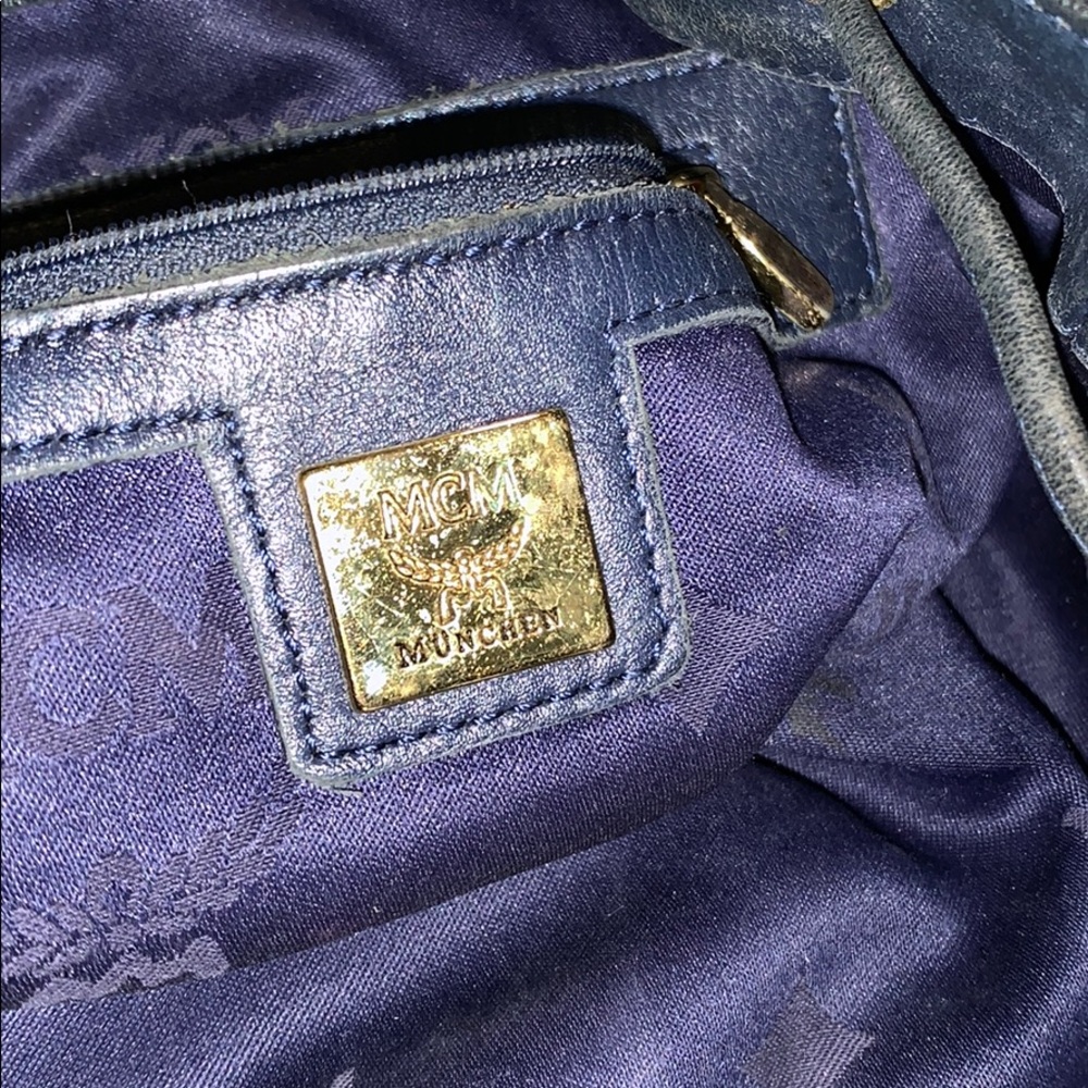 Authentic Vintage MCM 2 way Visettos Crossbody Bag - Picture 6 of 7